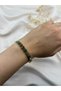 7 Chakra Stone Antique Brass Handcuff Bracelet – Adjustable Yoga Meditation Jewelry - 5