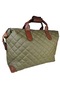 Mom & Travel Organizer Bag – Large Size Handcrafted Tote Nua Quilted Premium Weekender - 3