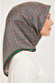 Nostalji Sura Pure Silk Scarf 9029 - 35 Black Mixed Pattern - 2