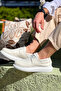 Kuback Kb-042 White Men's Casual Shoes - Lace-Up - 4