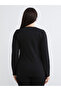 Ozmarka New Season Plus Size Square Neck Blouse - 4