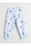 Özmarka New Season Elastic Waist Patterned Girls' Pajama Bottoms