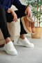 Kb-X516 Kuback White Leather Casual Men's Shoes - 4