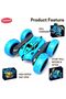 360° Rotating RC Stunt Car 4WD double-sided remote car with 2 motors (Color as per Availability) - 6