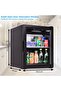 40L Glass Door Beverage Cooler Absorption System Minibar Fridge for Bedroom, No Noise, RMB-40A - 5