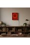Red 5W Led Lighted Wall Panel Night Light Sconce Photo Shelf,Harli-15700 - 6