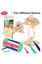 3-in-1 Mechanical Engineering Kit for Kids | STEM DIY Building Set - 4