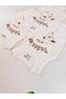 3-Piece 100% Organic Cotton Corded Fabric Combed Cotton Grandfather's Little Lamb Baby Bodysuit - 6