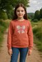 Roya 176-11-25 Girl's Sweatshirt – Bow Embroidery, Long Sleeves, Comfortable Fit, Age 11/14 - 3