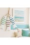 Coastal Wooden Hanging Fish Décor – Set of 3 Fish with Rope, Beach House Wall Decoration - 5