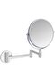 Wall-Mounted Vanity Mirror - 1X/5X Magnification, Chrome
