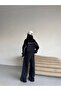 Women's Compak Combed Cotton 3-Thread Inner Ş Fleece-Lined Intermediate B Piped Double Tracksuit Set - 5