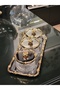 NEW ROSE DETAILED GOLD SILVER 3-PIECE, SERVING SET WITH TRAY, JAM JAR, SNACK BOWL - 3