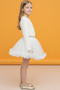 Girl's Skirt Stylish Skirt with Mesh - 3