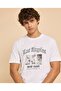Printed T-Shirt With Crew Neck And Short Sleeves - 4