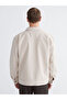 Regular Fit Cashmere Men's Shirt Jacket - 5