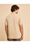 Textured Shirt With Revere Collar And Short Sleeves - 6