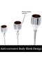 Candle Holders, 3 PCS Silver Decorative Candlestick Holders for Taper Candles - 2