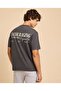 Typography Print T-Shirt With Crew Neck And Short Sleeves - 6