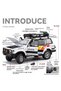 Pullback Toyota Land Cruiser LC80 1:24 Die-Cast Car Assorted - 1 PC (Ages 3+) - 2