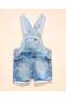 Striped T-Shirt And Dungaree Set - 4