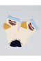 Multi Boy's 3 Pack Printed Ankle Socks - 4
