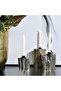 Taper Candle Holder Set of 8, Matte Black Round Candlestick Holders - 7