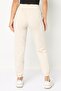 Women Regular Fit Solid Jogger Pants, Beige - 2