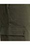 Solid Cargo Pants With Drawstring Waist - 7