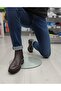 Men's Genuine Leather Elastic Chelsea Winter Boots - 3
