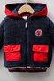 Men's welsoft baby coat, zipper coat, hooded coat, super soft fabric - 2