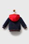 Men's welsoft baby coat, zipper coat, hooded coat, super soft fabric - 3