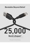 Anker Car Carplay USB-A to USB-C Cable, USB 2.0, 6 ft, 2-Pack, Black - 4