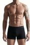 Men's Underwear Cotton Stretchy Black Boxer - 4