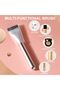 Flat Foundation Brush for Liquid Makeup, 14cm - Silver - 7