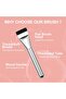 Flat Foundation Brush for Liquid Makeup, 14cm - Silver - 4