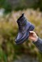 Pietro black men's leather shoes - 5