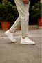 Pavlo white men's leather shoes - 7