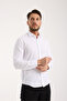 Slim Fit Cotton Linen Textured Men's Shirt - 4