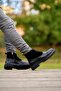 Pavel black men's leather shoes - 2