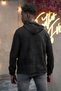 Slimfit Hooded Side Pocket Zippered Sports Fleece Cardigan - 5