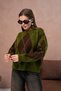 Oversized Large Argyle Pattern Knitwear Sweater Aw25Kz0093 - 4