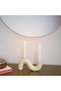 Ceramic Taper Candle Holder, Cream - - 2