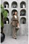 Furry Knitwear Set – Trendy Design, Hijab Friendly, Warm Winter Two-Piece Set - 3