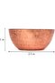 Handmade Pure Copper Votive T-Light Holder Candle Bowl Diya (Set of 3), 2.5 x 1 in, - 2