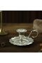 Vintage Retro European Handheld Zinc Alloy Candlestick Holder (Silver) - 2