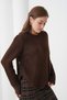 Oversized Soft Textured Button Detailed Knitwear Sweater Aw25Kz0102 - 6