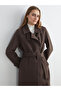 Quality Pieces from Çelebi Store Women's Cashmere Coat with Belt