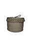 Handmade Fringed Lid Jute Basket Decorative Makeup and Jewelry Organizer Multi-Purpose Box 30X20Cm - 6
