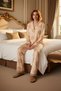 Women's Galaxy Printed Shirt and Pants Pajamas Set Functional Durable Quality Sports - 4